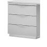 Camel Group Camel Group Onda White High Gloss 2 Drawer Night Table