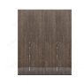 Camel Group Platinum Silver Birch 4 Door Wardrobe