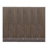 Camel Group Platinum Silver Birch 6 Door Wardrobe