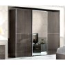 Camel Group Camel Group Platinum Silver Birch Finish 3 Sliding Door Wardrobe