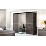 Camel Group Platinum Silver Birch Finish 3 Sliding Door Wardrobe
