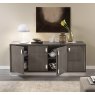 Camel Group Camel Group Platinum Silver Birch Finish Slim 4 Door Buffet