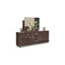 Camel Group Camel Group Platinum Silver Birch Finish Slim 4 Door Buffet