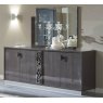 Camel Group Camel Group Platinum Silver Birch Finish Glamour 4 Door Buffet