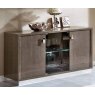 Camel Group Camel Group Platinum Silver Birch Finish Slim 3 Door Buffet