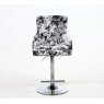 Dream Home Furnishings Majestic Crushed Velvet Bar Stool