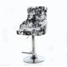 Dream Home Furnishings Majestic Crushed Velvet Bar Stool