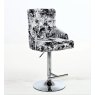 Dream Home Furnishings Majestic Crushed Velvet Bar Stool