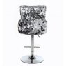 Dream Home Furnishings Majestic Crushed Velvet Bar Stool