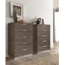 Camel Group Camel Group Platinum Silver Birch 5 Drawer Tall Boy