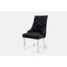 Dream Home Furnishings Majestic Black Velvet Dining Chair