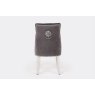 Dream Home Furnishings Majestic Dark Grey Velvet Dining Chair