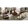 Camel Group Camel Group Roma Walnut High Gloss Extending Dining Table With 6 Chair