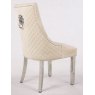 Majestic Mink Velvet Dining Chair