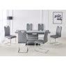 Milan Grey Extending Dining Table